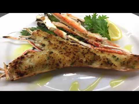 特大スカンピのパン粉焼き！・海老名のイタリアン・ロカーレ動画ブログ