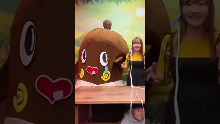 ◆テンゲテンゲダンス～Tengelele～ねば～るくん納豆お兄さんと◆ #ひめちゃんとおうくん #funny #shorts