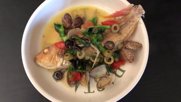 超簡単！イトヨリのアクアパッツァの作り方！