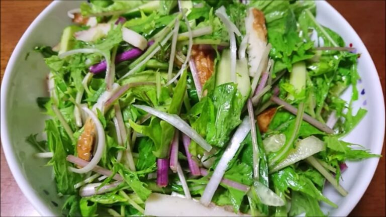 Semi’ｓキッチン～水菜のサラダ（ちくわバージョン）～