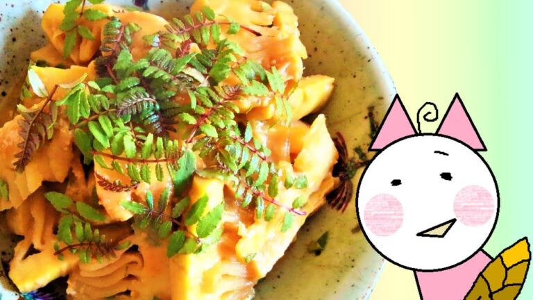 ボッチ女メシ/タケノコの木の芽味噌煮