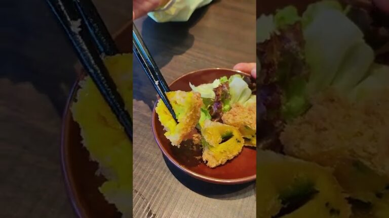 大戸屋（ホクホクのかぼちゃコロッケ）