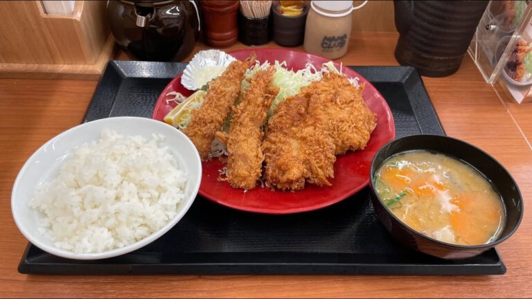 かつやの定番メニュー「海老・ヒレカツ定食」を食べてみた感想