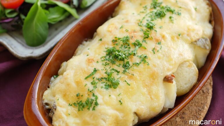 失敗しないホワイトソース！たらとじゃがいもの豆腐グラタンのレシピ・作り方