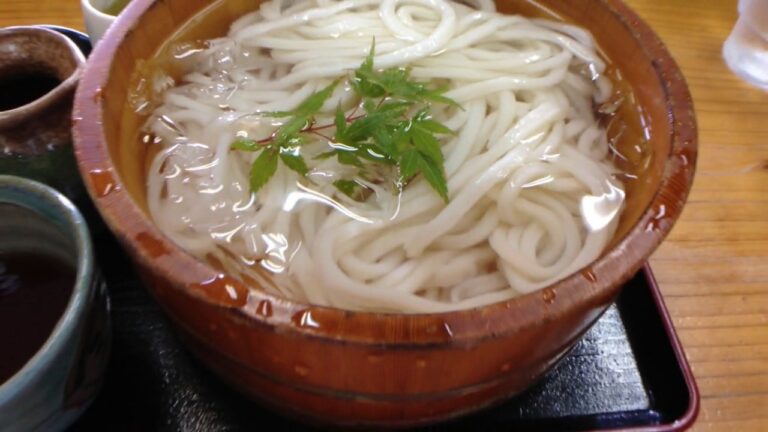 うどん　じん兵衛（北沖洲）冷やしうどん