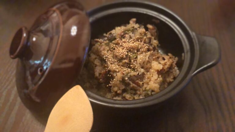 『ネギ油香る豚バラなすご飯』【万能醤油】なすをご飯❔美味しいんです(彼ご飯)