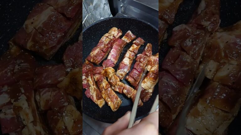 【料理】めっちゃうまい骨無し簡単スペアリブ。#shorts_ #shorts
