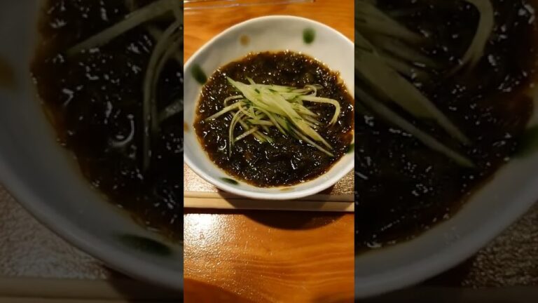 今日の晩ご飯２３８ー３   もずく酢(スヌイ)