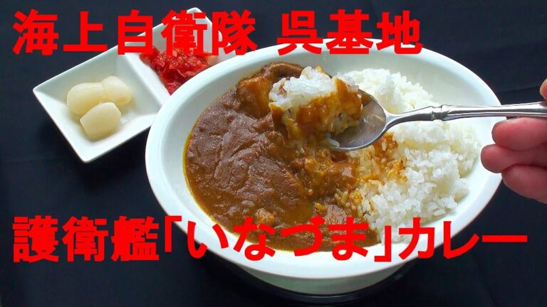 呉海自カレー2016 いなづまカレー 護衛艦「いなづま」【至福の喫食】