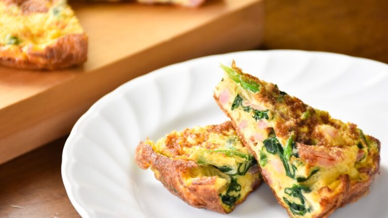 洋風厚焼きオムレツ　Western style thick omelet