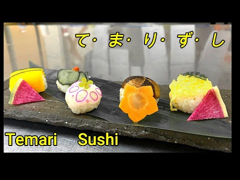 【簡単】ラップで簡単にかわいいお寿司が作れる！一口サイズで食べやすい！