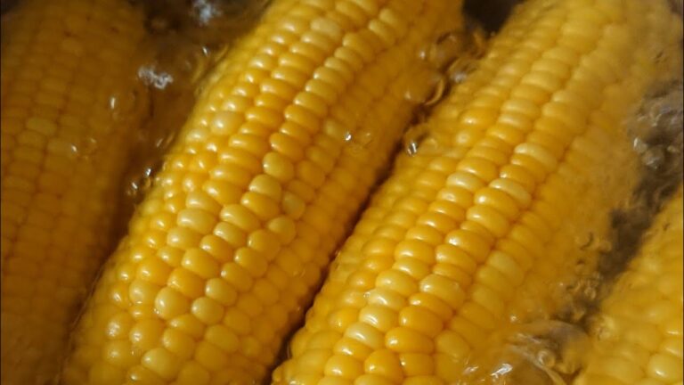とうもろこし🌽綺麗に茹でる方法