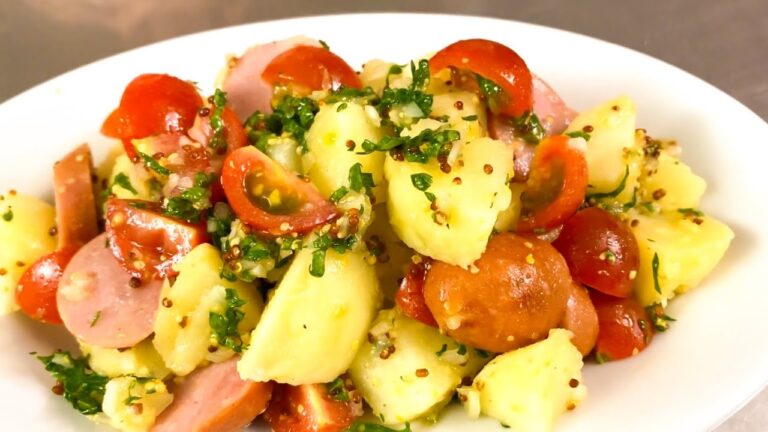 【いつも家にあるものだけで！絶品デパ地下サラダ】ジャーマンポテト風サラダ