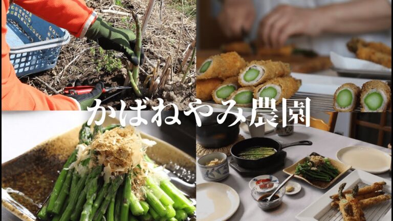 【農家のレシピ】メイン〜副菜まで！万能なアスパラで４品！