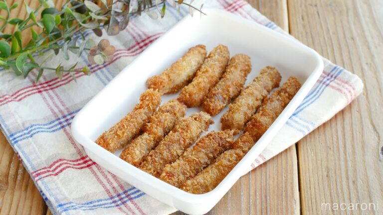 【スティックとんかつ】お弁当おかずに！薄力粉と卵不使用！マヨネーズで簡単レシピ♪｜macaroni（マカロニ）