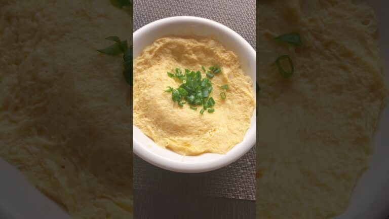 レンジで4分【レンジで簡単❗中華風卵蒸し】#Shorts #ひめりんご