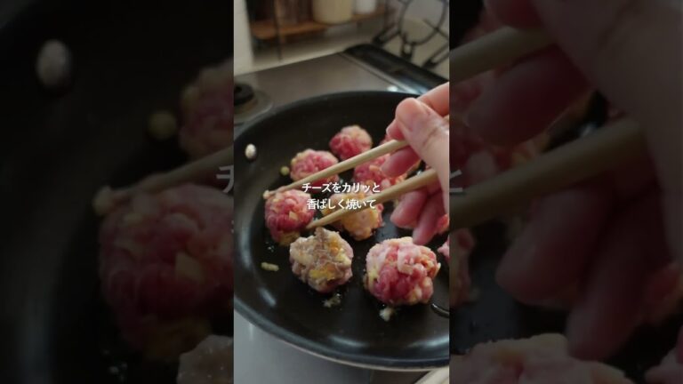 【大ヒット作】カリとろ♪豚こまボール#料理 #人気料理 #時短ごはん #献立 #shorts