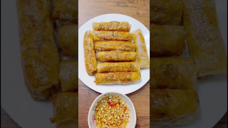 ベトナムの揚げ春巻き| Vietnamese fried spring rolls | Ham Ăn Ham Uống