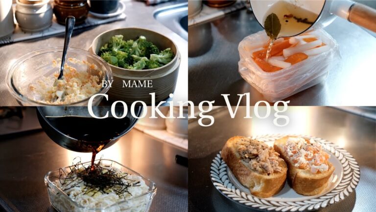 《vlog》忙しいときのお守り副菜2品＋アレンジレシピ