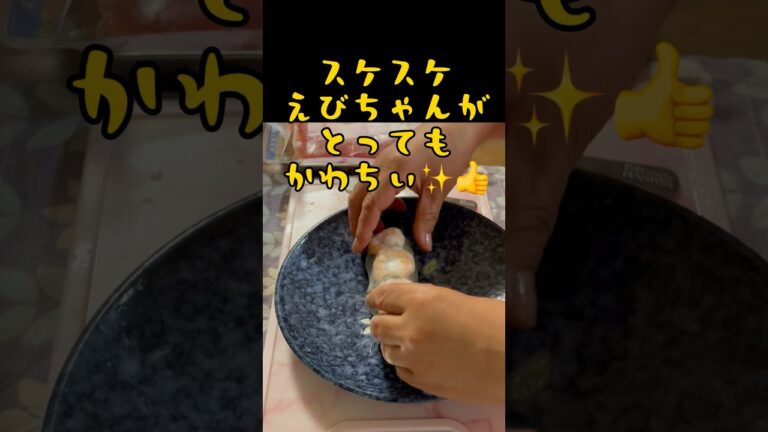 【生春巻き】ライスペーパー普通の使い方してみた『えび・生ハム・クリームチーズ・きゅうり・大根・サニーレタス』월남쌈 #shorts #料理 #簡単
