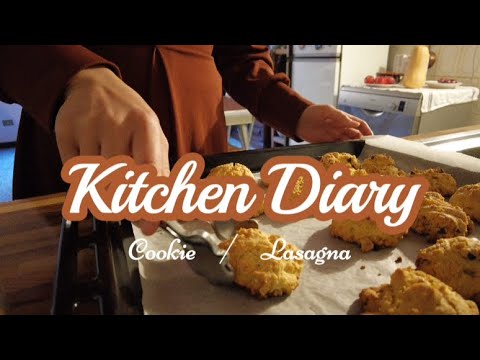 自分を満たす時間/イタリアママのクッキー/かぼちゃのラザニア/暮らしのVLOG/kitchen Diary/Cookie