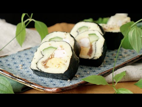 【たぶんヘルシー】ポテトでこめ抜き巻き寿司