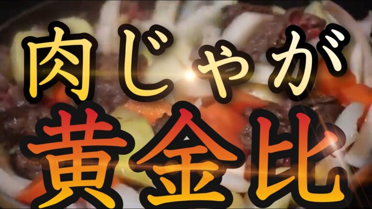 黄金比！No1.肉じゃがCM！（nikujaga)絶対失敗なし！