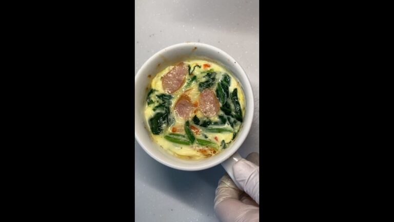 卵１個でマグカップキッシュ作ってみた　I made a quiche in a mug. #shorts #egg ＃ブレックファースト #たまご