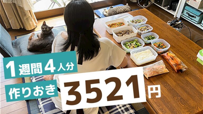 【1週間作り置き】節約！お弁当にも使えるかんたんおかず12品