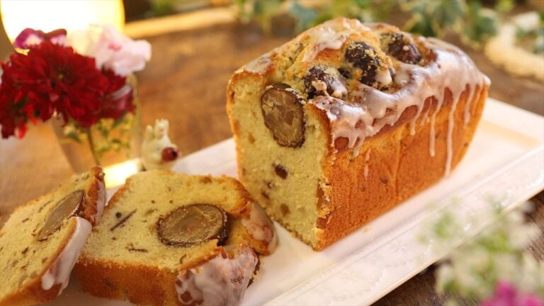 栗のパウンドケーキの作り方・レシピ How to make Pound Cake of Chestnut｜Coris cooking