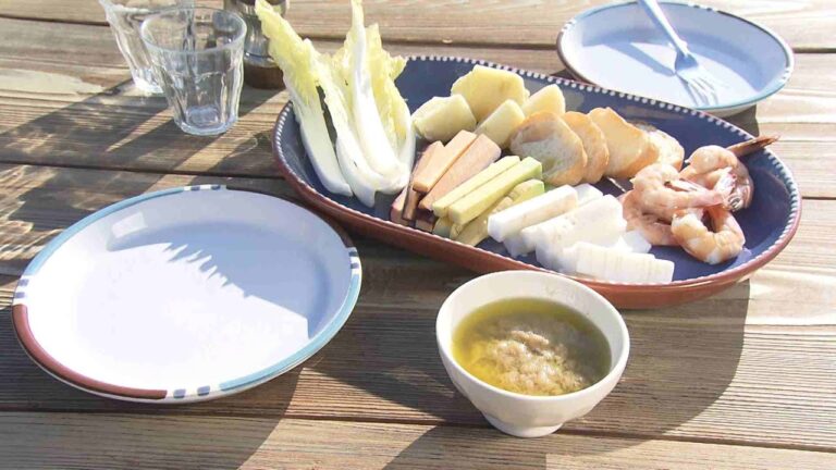 【3分クッキング公式】冬野菜のバーニャカウダ