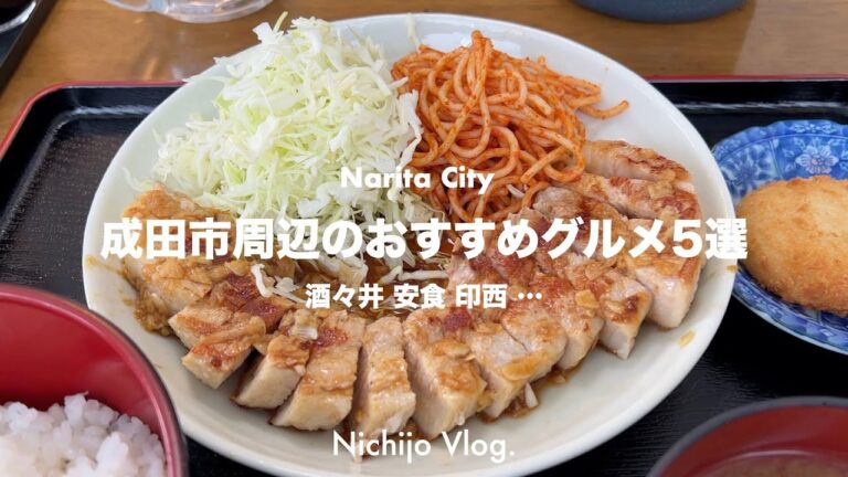 【成田市周辺】ここに行けば間違いない定食屋5店でひたすら食べる！地元視聴者さんオススメの名店から人気有名店まで紹介します！！