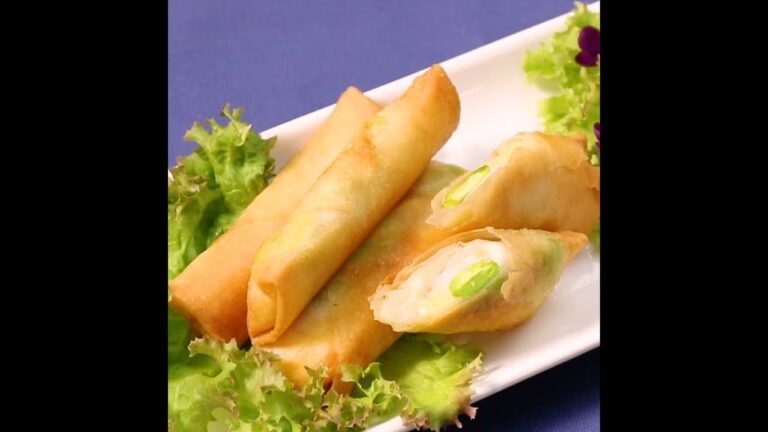 おつまみにぴったり！そらまめと鶏肉の春巻き ｜ moguna[モグナ]