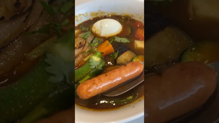 スープカリーの匠で野菜たっぷりランチ　#スープカレー #カレー#野菜たっぷり