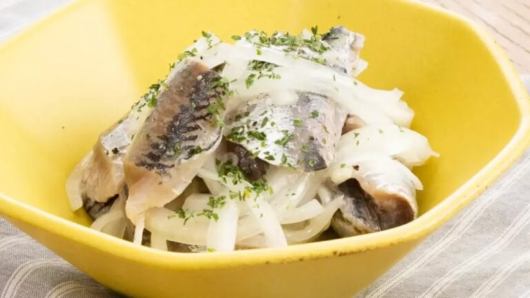 いわしのレモンマリネ