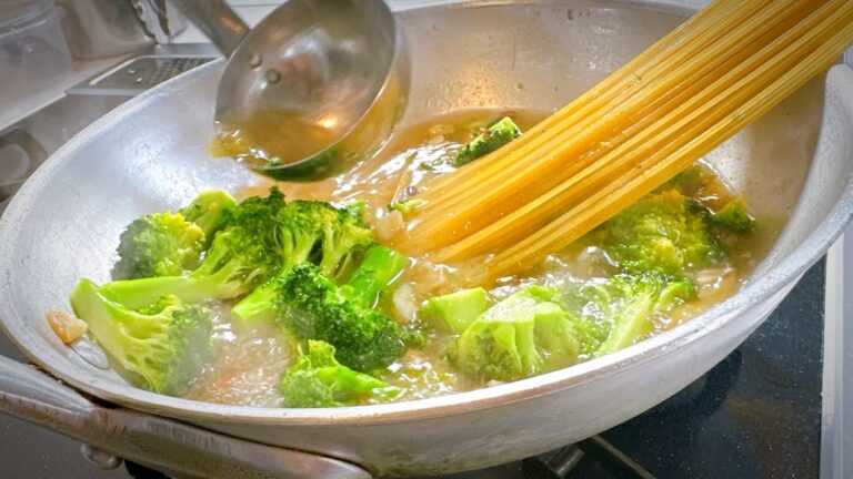 僕が一番愛したワンパンパスタ！【ブロッコリーのパスタ】最高のイタリア料理を召し上がれ