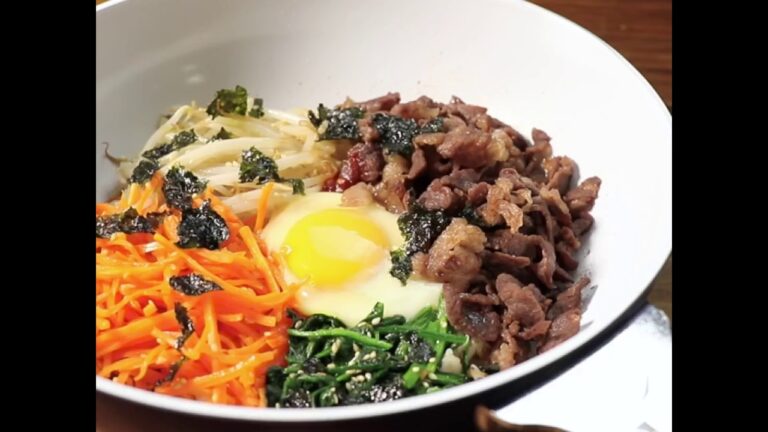 カリっとおこげが香ばしい フライパンビビンバ