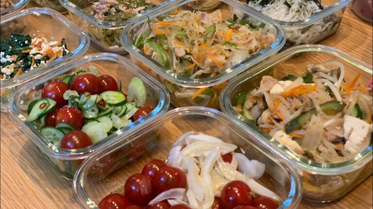 【ピーマンきゅうりトマト】週末作り置き15品　120min【安い特売品の罠にハマった食卓】