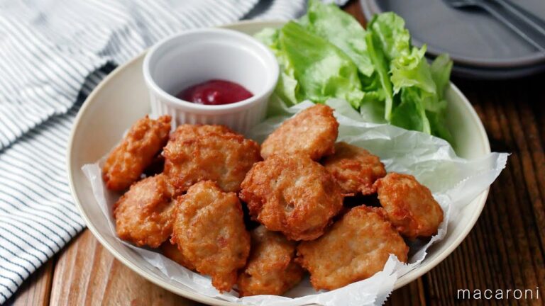 【そうめんナゲット】カリッともっちり食感！そうめん大量消費にも♪