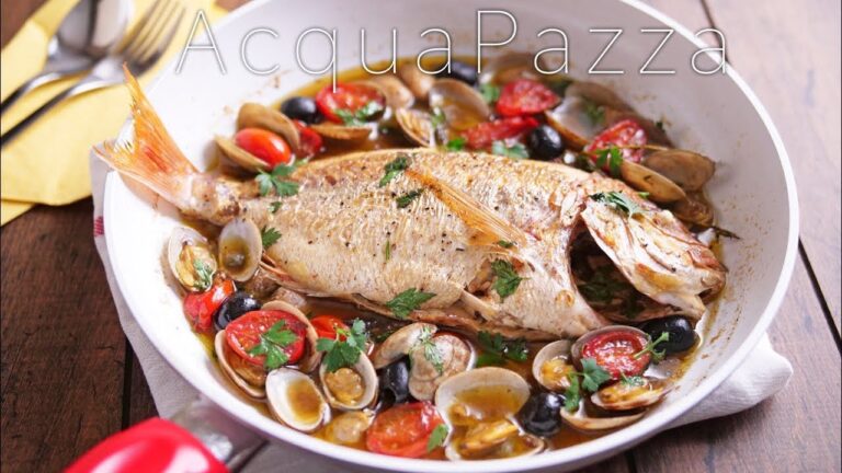 【Italian】アクアパッツァ 魚介の旨味たっぷりのイタリアン ~ acqua pazza ~ 【料理レシピはParty Kitchen🎉】