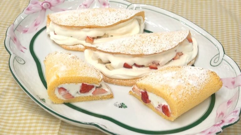 フルーツたっぷりオムレットの作り方