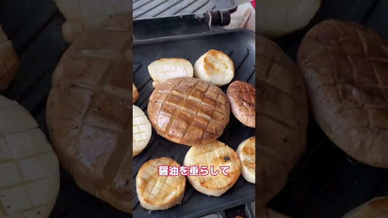 エリンギステーキ焼いた結果ww #shorts
