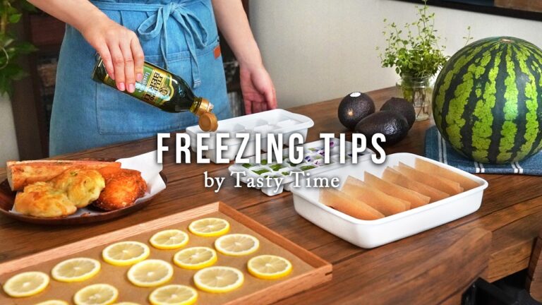 冷凍保存できる意外な食材15選／時間とお金を節約するための冷凍テク／Food Freezer Hacks