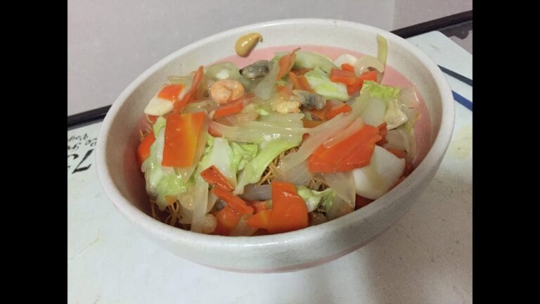 【熱々】皿うどん【野菜たっぷり】