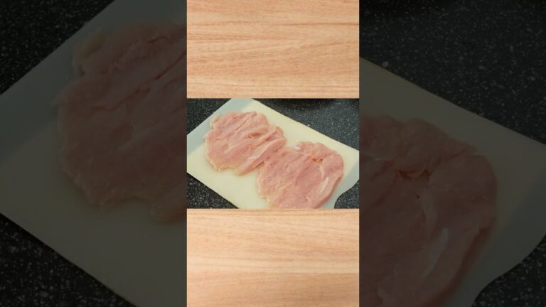 ヘルシーでしかないダイエットおかず。（鶏胸肉のわかめロール）#shorts