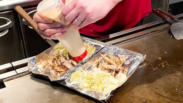 究極のつまみ！鉄板で作るやげん軟骨焼き！