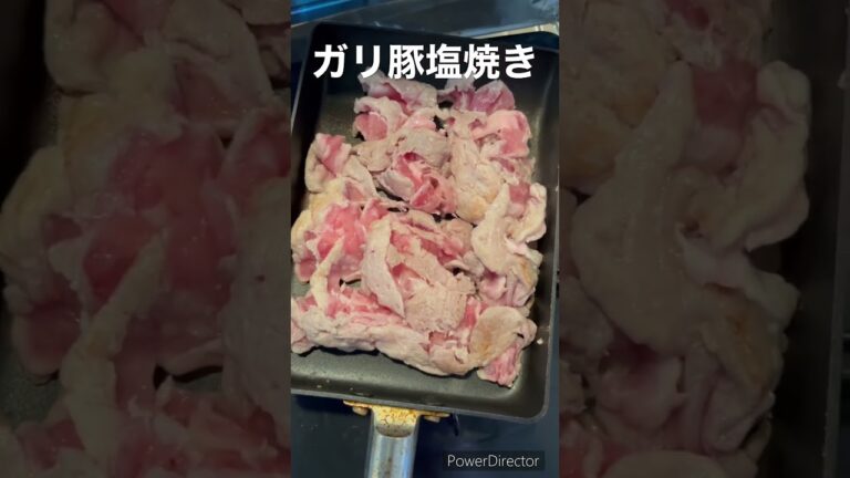 ガツンと豚肉塩焼き