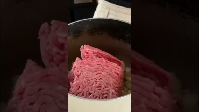 簡単ミートソースの作り方🍅#Shorts