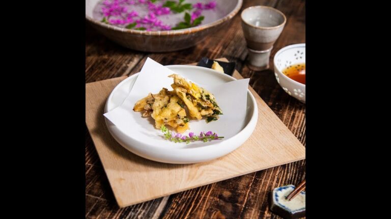 お好みの食材で応用できます！秋野菜のかき揚げ ｜和食のレシピ集