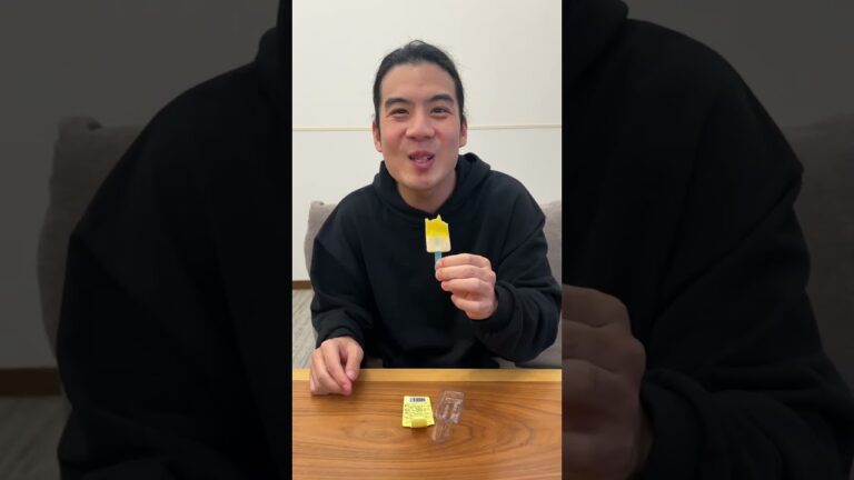 アイスになったグミをモトキに渡してみた。 #shorts